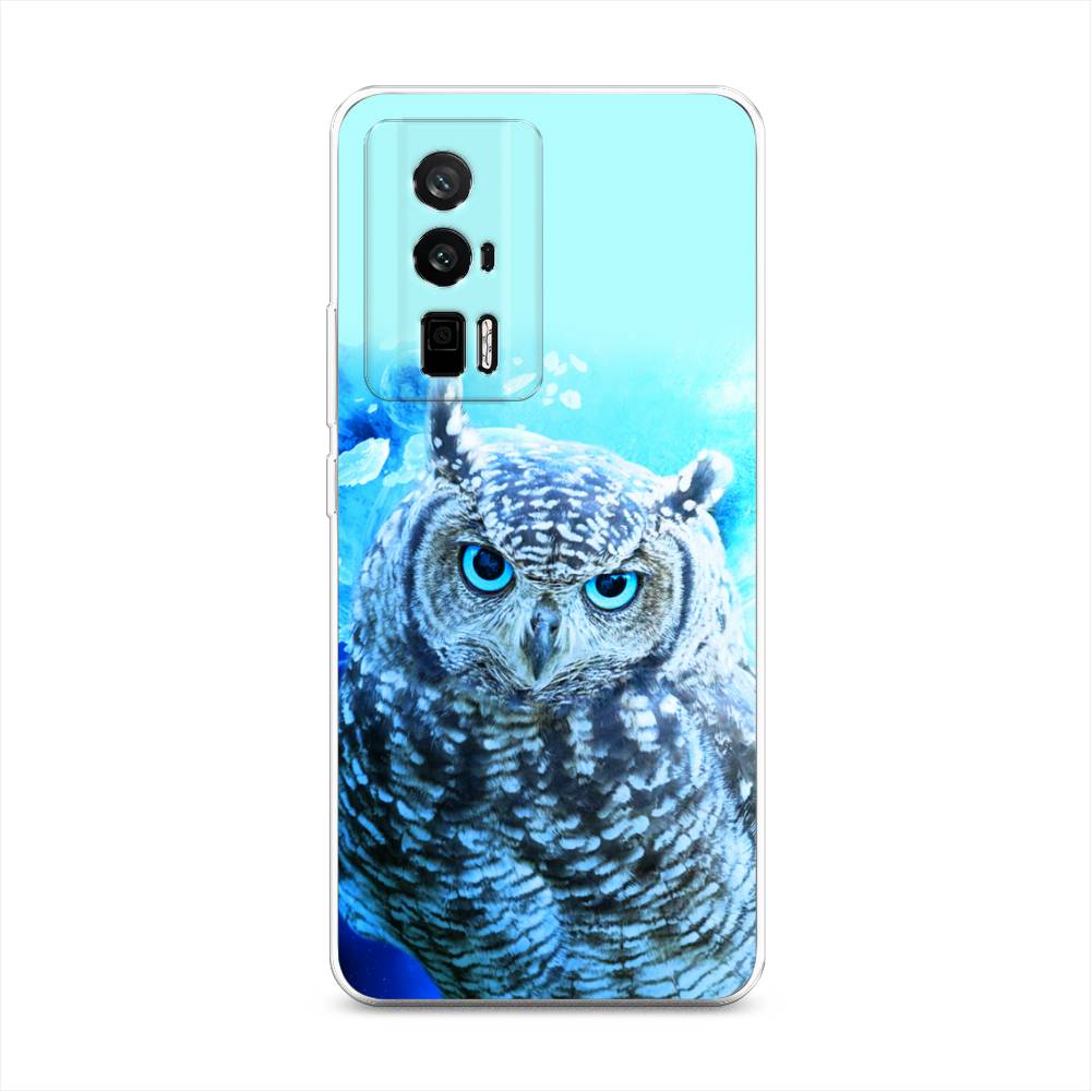 

Чехол Awog на Redmi K60 "Сова арт 7", Синий;голубой, 317450-1