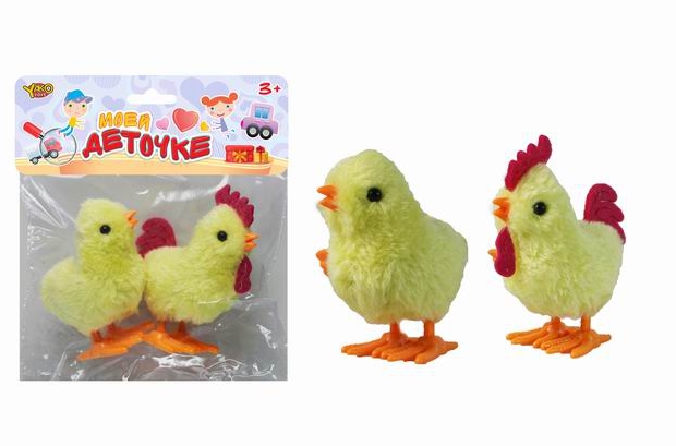 

Игрушка заводная Цыпленок YAKO