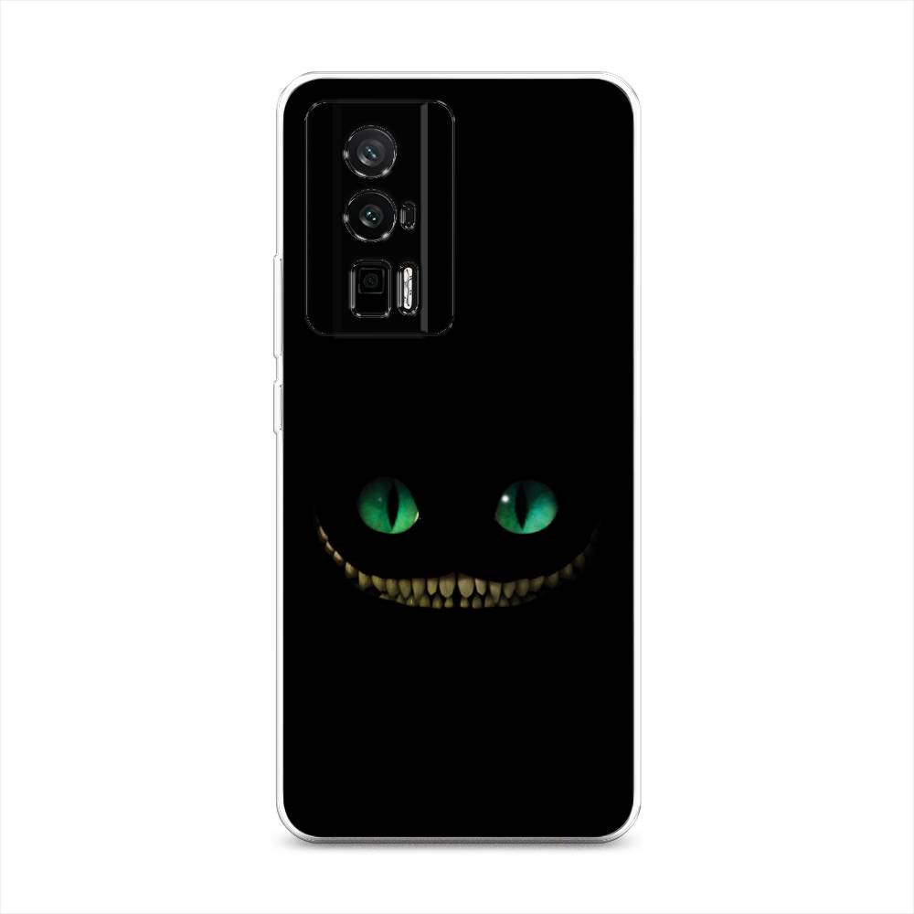 

Чехол Awog на Redmi K60 "Зеленоглазый чеширский кот", Черный, 317450-10