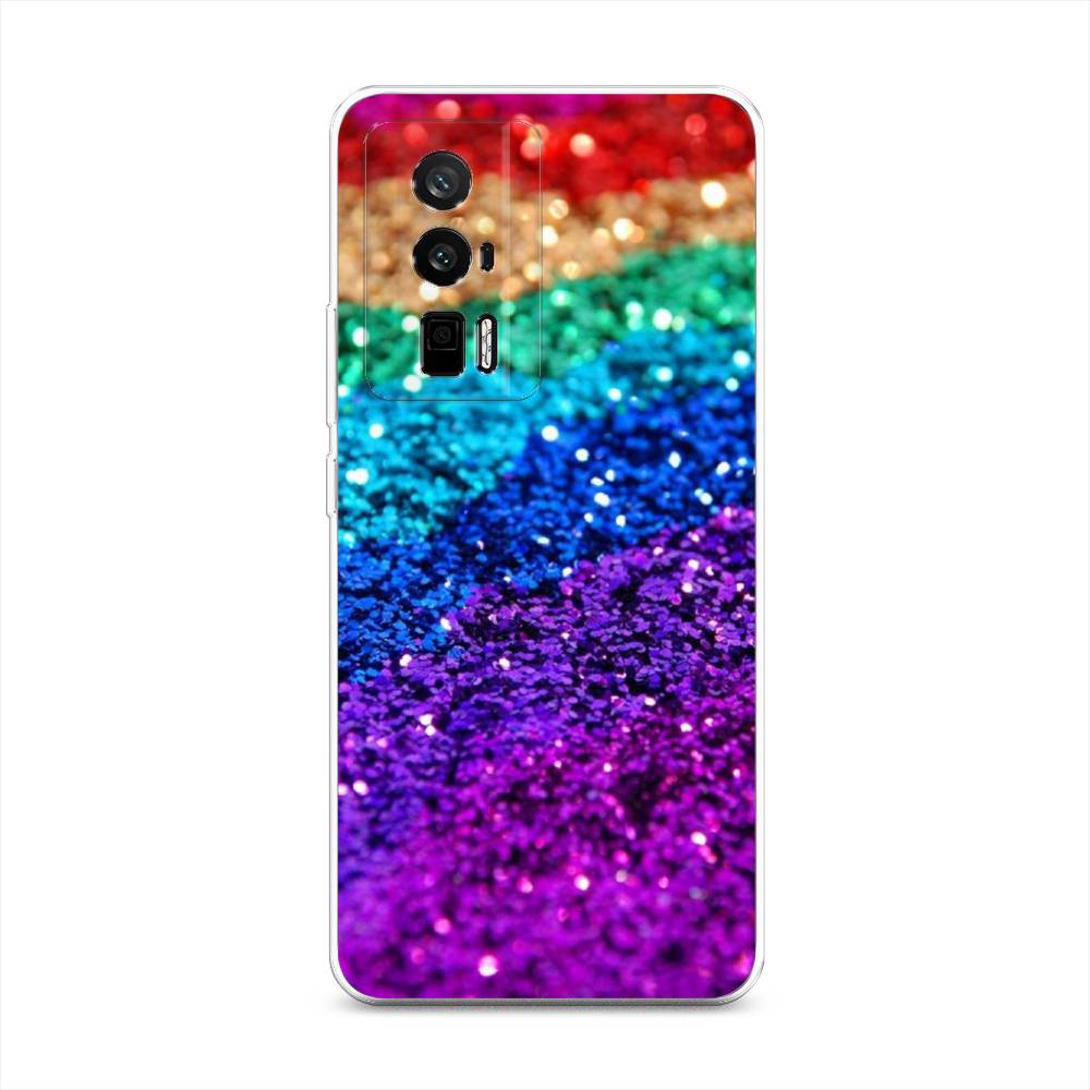 

Чехол Awog на Redmi K60 "Блестящая радуга рисунок", Разноцветный, 317450-3