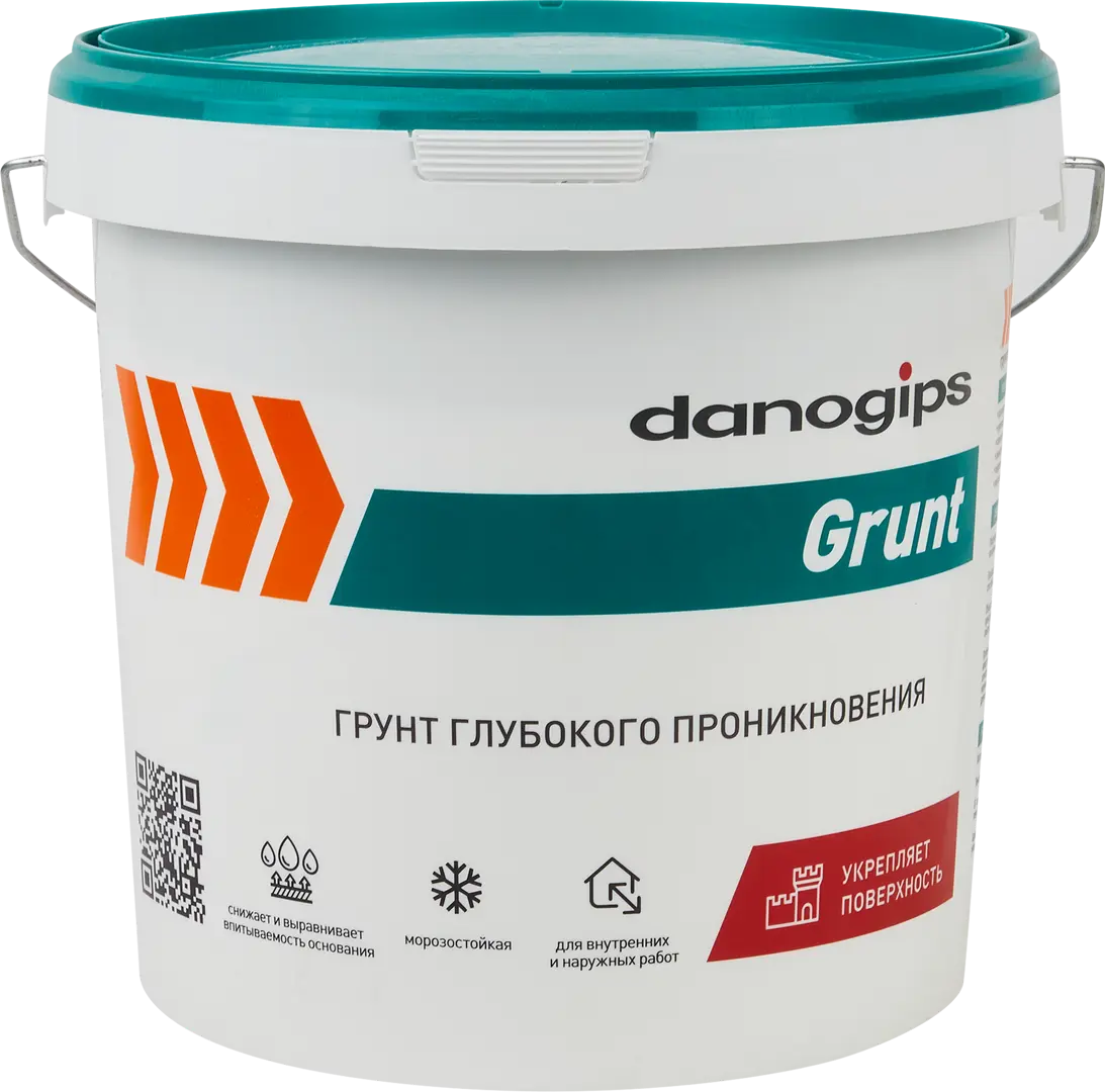 Грунтовка глубокого проникновения Danogips Grunt 10 л