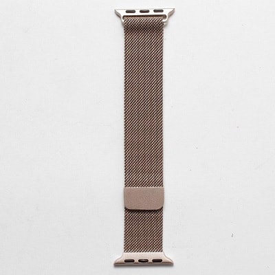 

Ремешок Alpen для Apple Watch 38 mm - Металл milanese loop бежевый