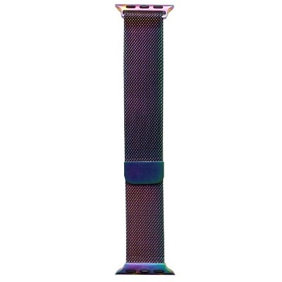 

Ремешок Alpen для Apple Watch 38 mm - Металл milanese loop фиолетовый