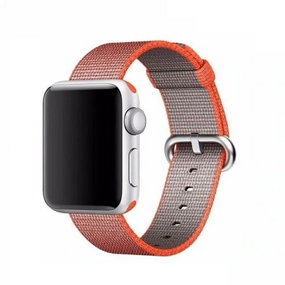 Ремешок Alpen для Apple Watch 38 mm - Woven Nylon оранжевый