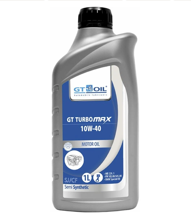Моторное масло GT OIL Turbo Max SAE 10W-40 API SJ/CF 1л