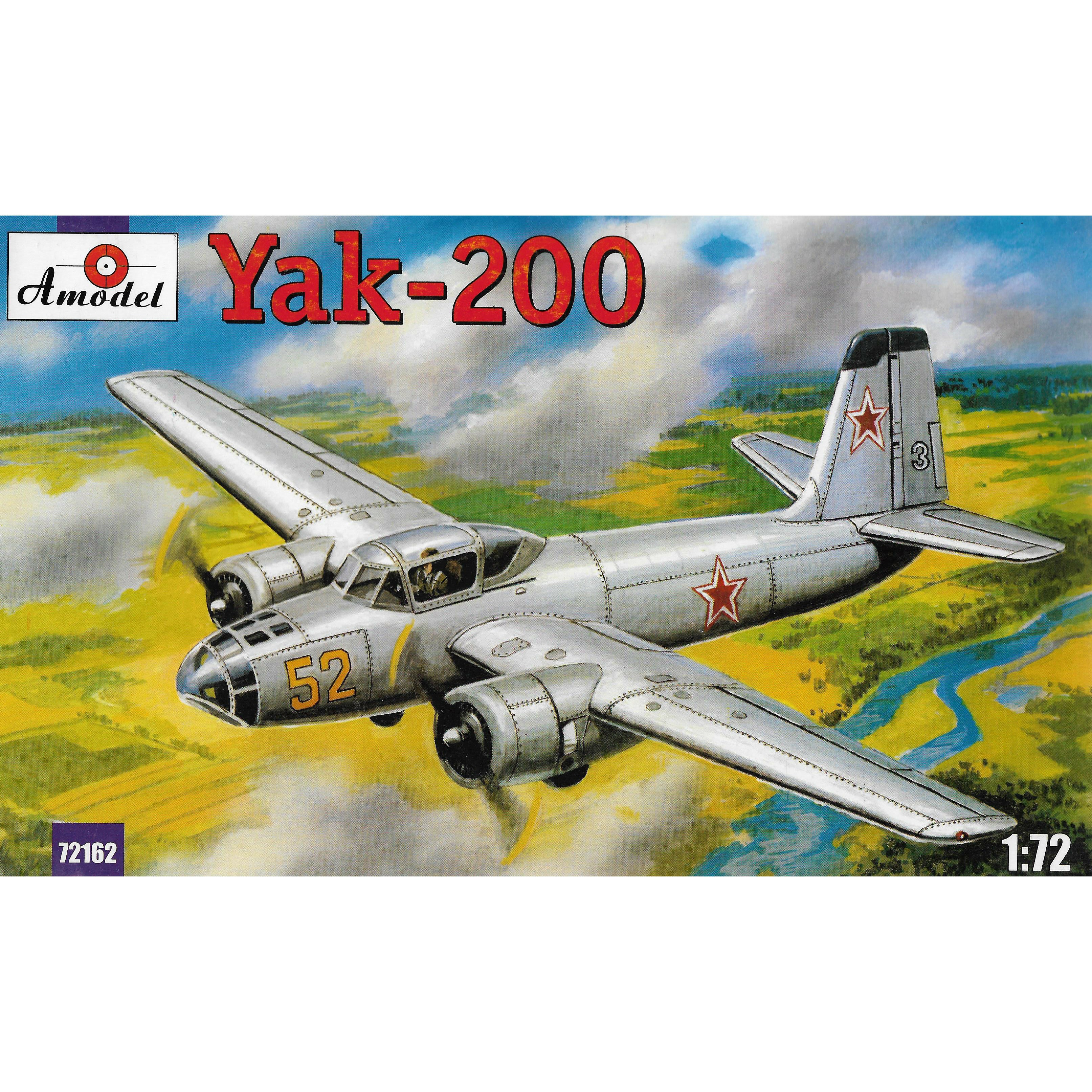 

72162 Amodel 1/72 Яковлев Як-200, 72162