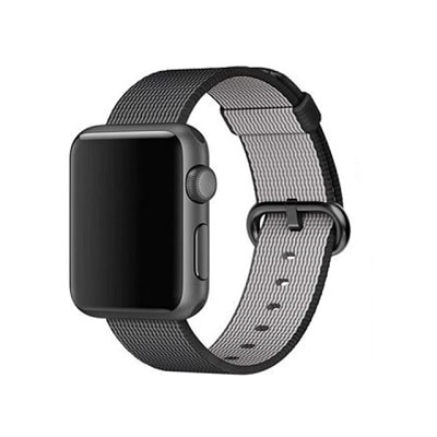 фото Ремешок alpen для apple watch 38 mm - woven nylon темно-серый