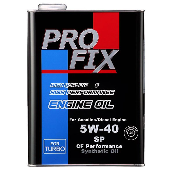 Моторное масло Profix синтетическое Engine Oil 5W40 Sp 4л