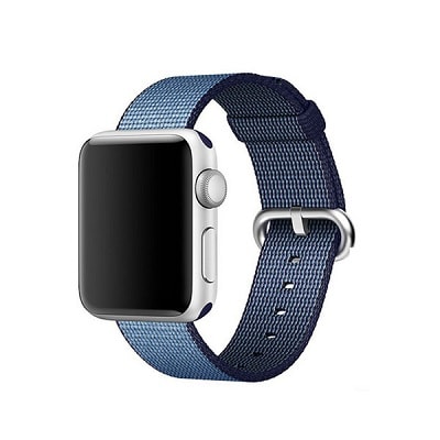 Ремешок Apple Watch 42 mm - Woven Nylon темно-синий