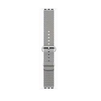 

Ремешок Alpen для Apple Watch 42 mm - Woven Nylon серо-белый