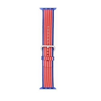 

Ремешок Alpen для Apple Watch 42 mm - Woven Nylon сине-красный