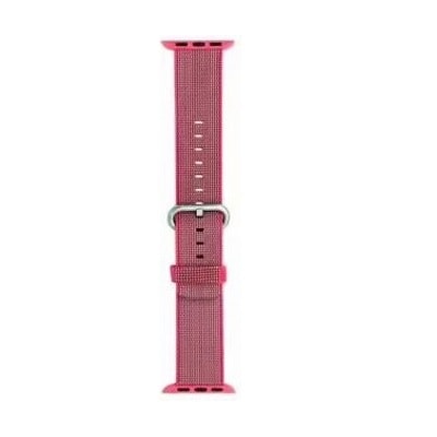 фото Ремешок alpen для apple watch 42 mm - woven nylon темно-розовый