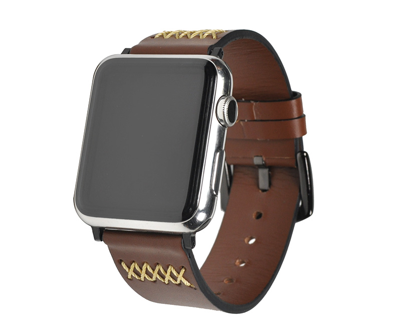Ремешок Awei для Apple Watch 38 mm/кожа коричневый