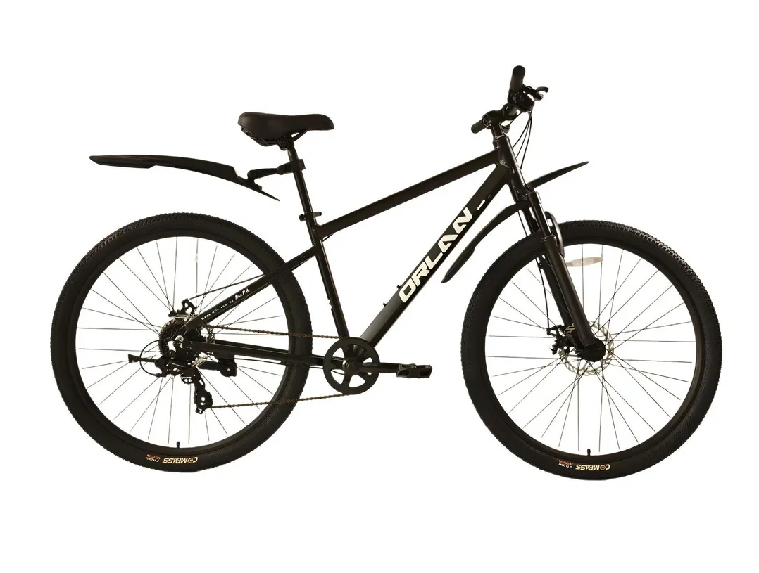 Велосипед ORLAN WING 29 SHIFT 30 черный алюминий размер 18 рост 168 2024 2855700₽