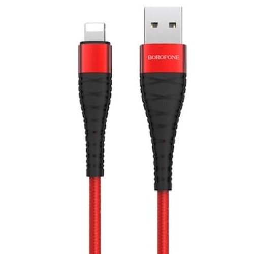 Кабель USB*2.0 Am - Lightning Borofone BX32 Red, красный - 1 метр BX32i Red