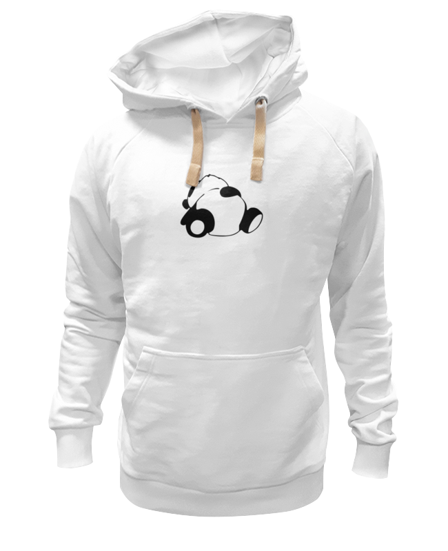 

Худи унисекс Printio Спящая панда белое 3XL, Белый, Спящая панда