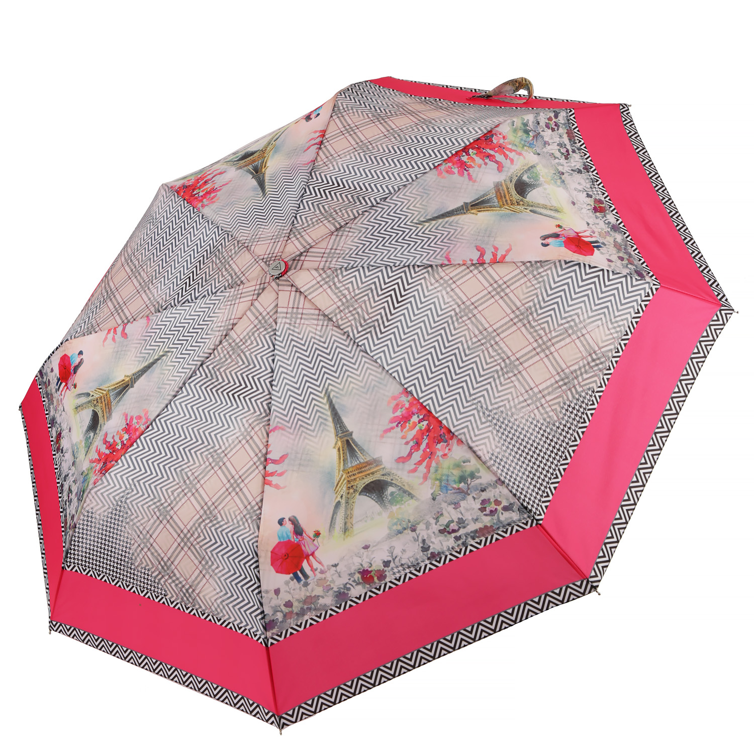 

Зонт женский FABRETTI UFLR0013, розовый, UFLR0013