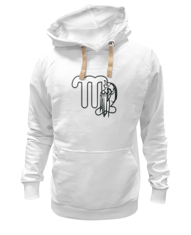 

Худи унисекс Printio Знак зодиака дева. белое 3XL, Белый, Знак зодиака дева.