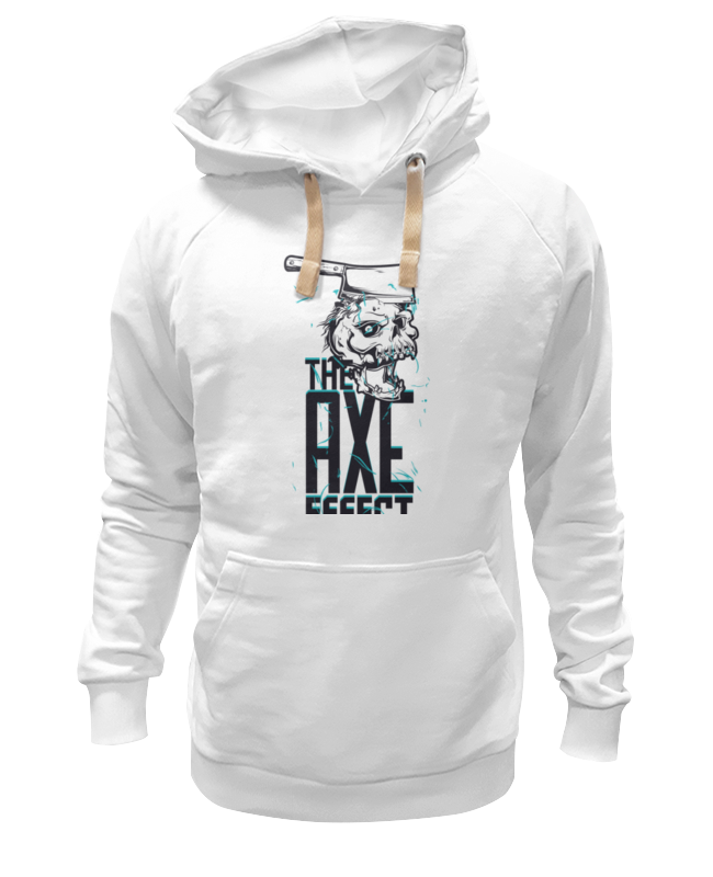 

Худи унисекс Printio The axe effect белое 3XL, Белый, The axe effect