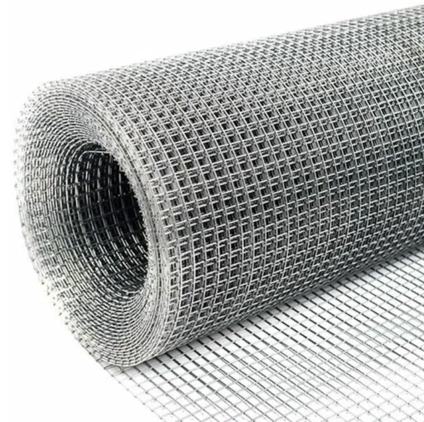Сварная оцинкованная сетка Кордленд O 1.2мм, ячейка 25x25мм, 1x25м SVA-00014