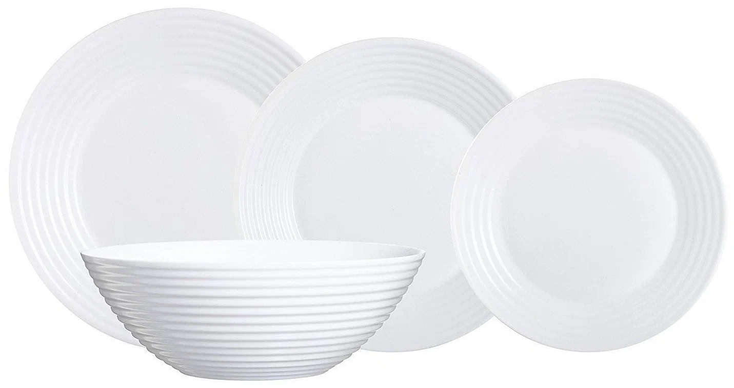 

Столовый сервиз Luminarc Harena 19 шт, Белый