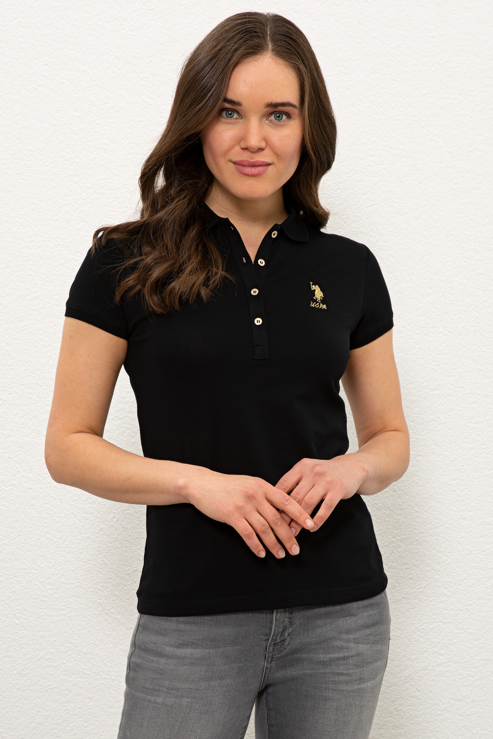 

Футболка женская U.S. POLO Assn. G082SZ0110TP0121 черная XL, Черный, G082SZ0110TP0121
