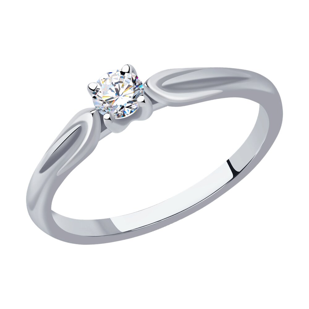 

Кольцо из золота р.  SOKOLOV Diamonds 1012268-3, бриллиант, 1012268-3