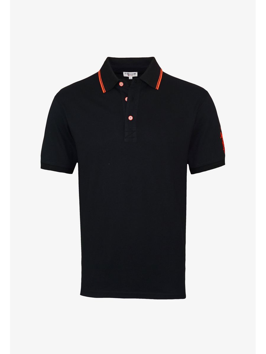 

Футболка мужская U.S. POLO Assn. US222P04A черная L, Черный, US222P04A