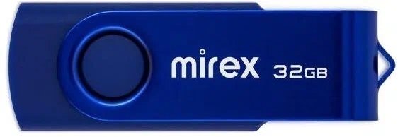 

Флешка Mirex Swivel Deep Blue 32 ГБ (Swivel 32GB USB2.0 Deep Blue), Swivel Deep Blue