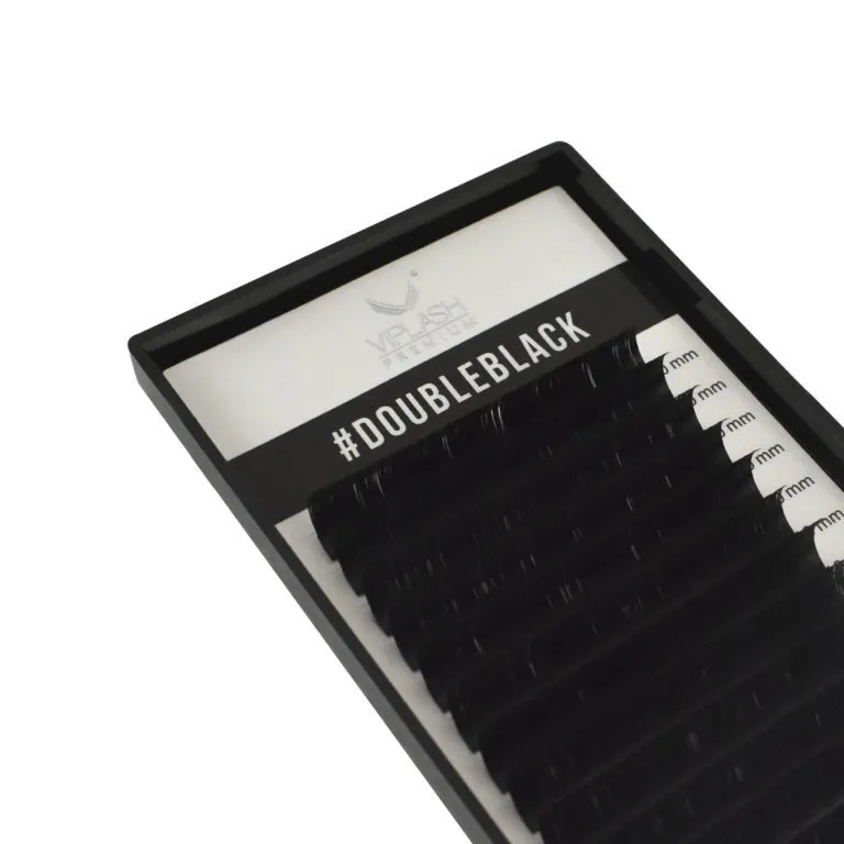 

Ресницы Viplash Doubleblack 6 линий мини C 0.07 7-9 мм