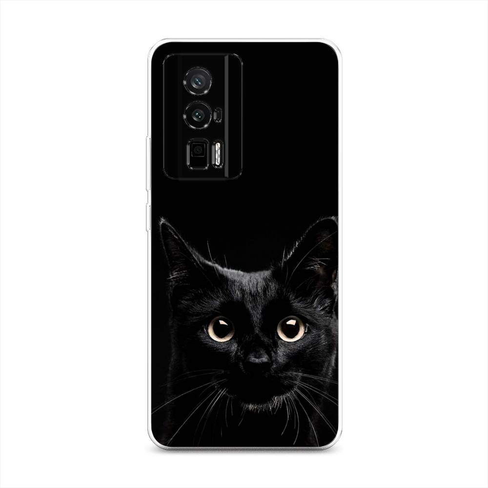 

Чехол Awog на Redmi K60 "Добрый кот", Черный, 317450-1