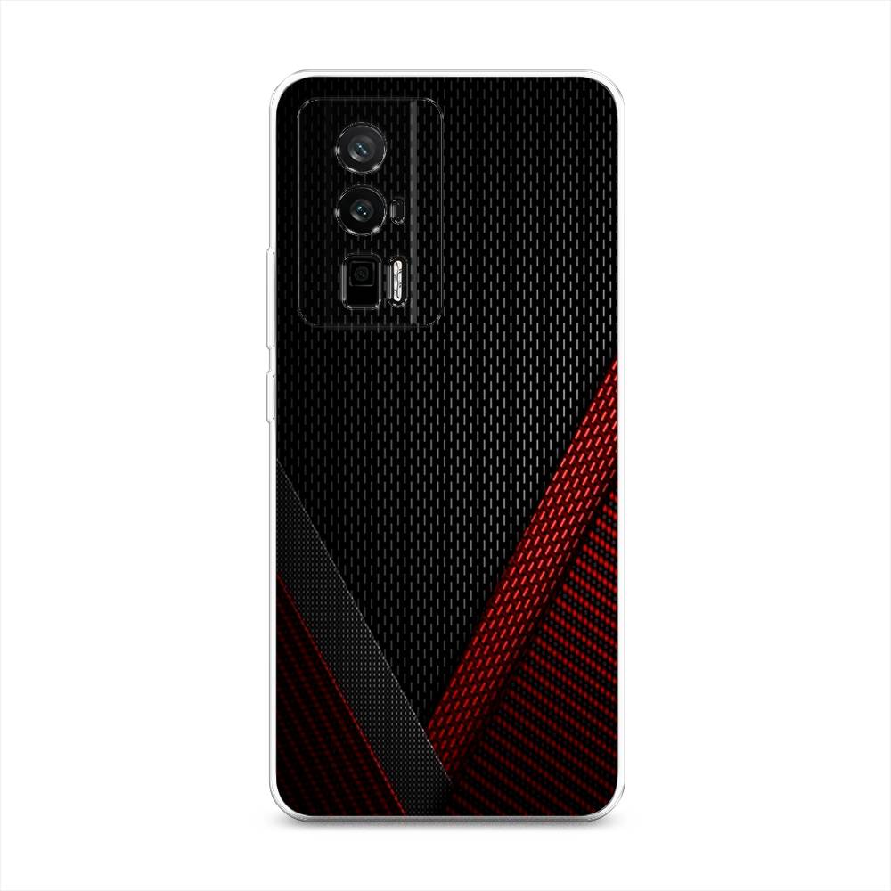 

Чехол Awog на Redmi K60 "Красный карбон", Черный;красный, 317450-3