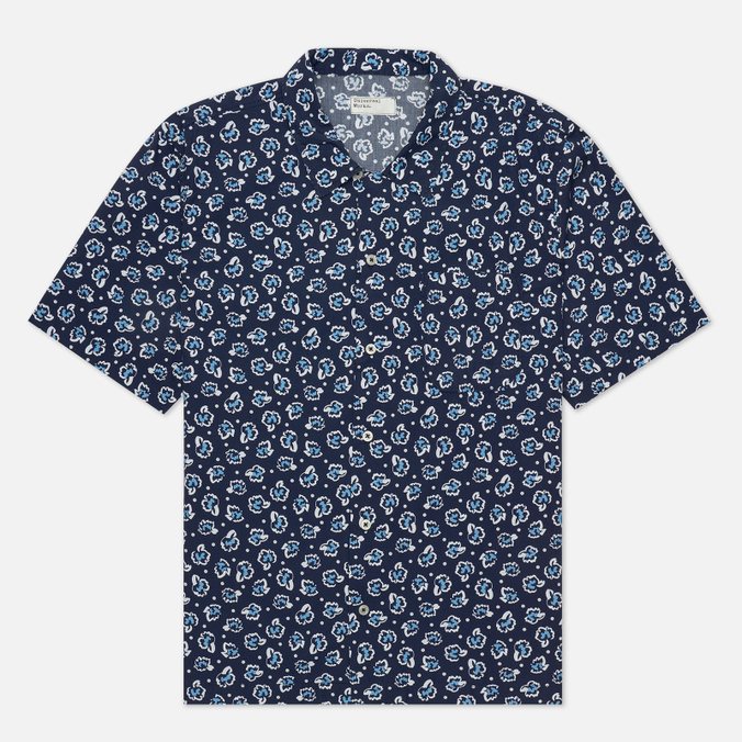 фото Рубашка мужская universal works 26729-navy синяя m