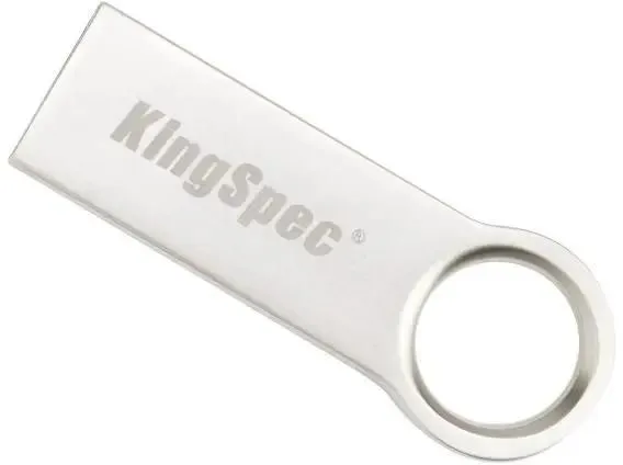 Флешка KingSpec KU2U 64 ГБ (Stick KU2U 64Gb USB2.0 серебристый)