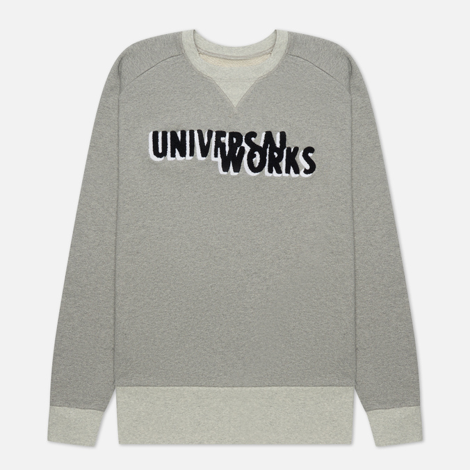 

Свитшот мужской UNIVERSAL WORKS 26662-GREY MARL серый M, 26662-GREY MARL