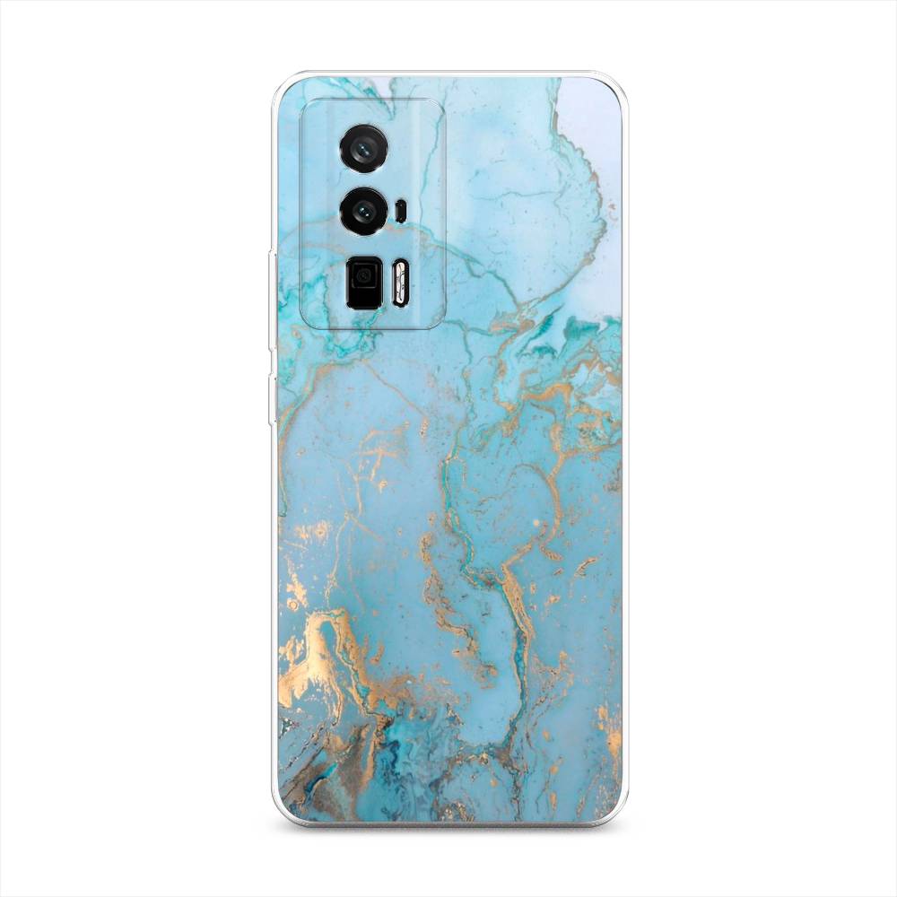

Чехол Awog на Redmi K60 "Голубой мрамор рисунок", 317450-3