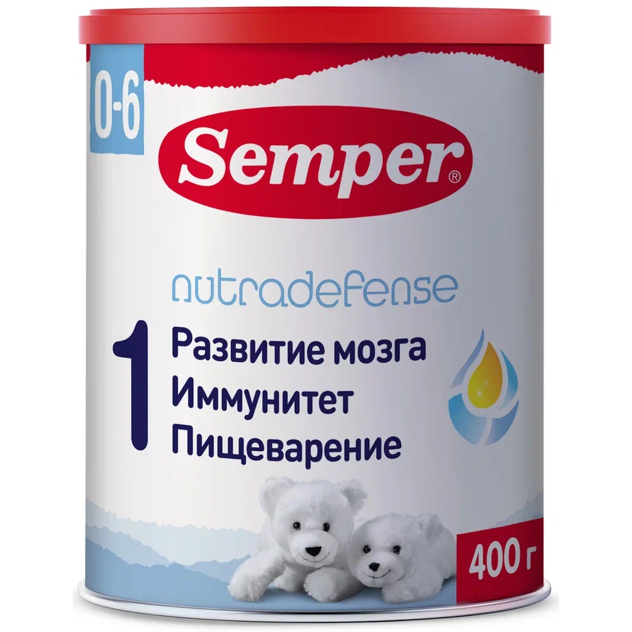 Молочная смесь Semper Baby Nutradefense от 0 до 6 мес. 400 г