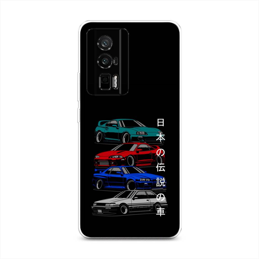 

Чехол Awog на Redmi K60 "JDM Legend cars", Зеленый;красный;синий, 317450-5