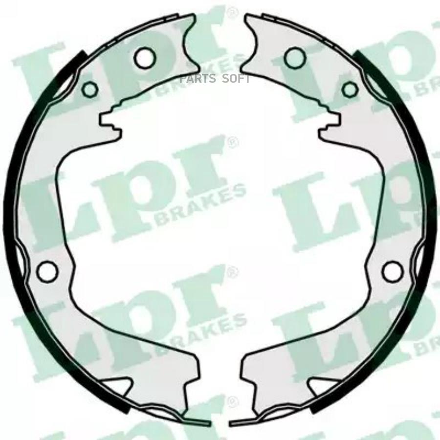 

Колодки ст.торм.SUBARU FORESTER 2.0-2.5 97-/IMPREZA 1.6-2.5 92- LPR