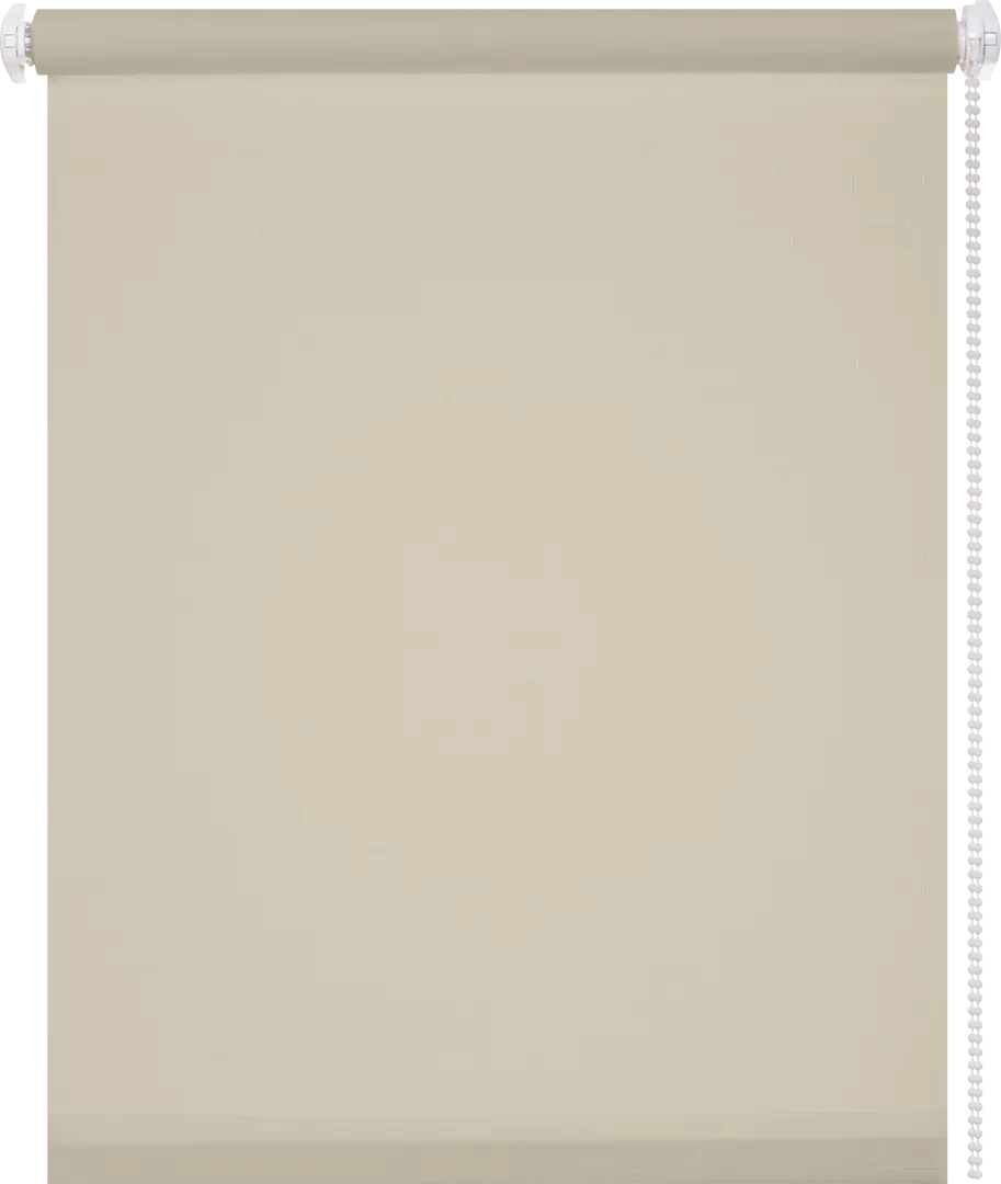 

Штора рулонная Inspire Шантунг 50x160 см бежевая