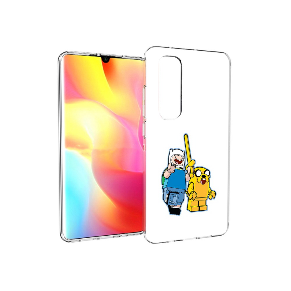 

Чехол MyPads Tocco для Xiaomi Mi Note 10 Lite время приключений лего (PT149714.254.274), Прозрачный, Tocco