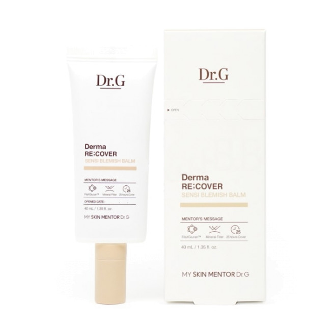 

ББ Крем для чувствительной кожи Dr.G Derma Re;Cover Sensi Blemish Balm SPF30 PA+++