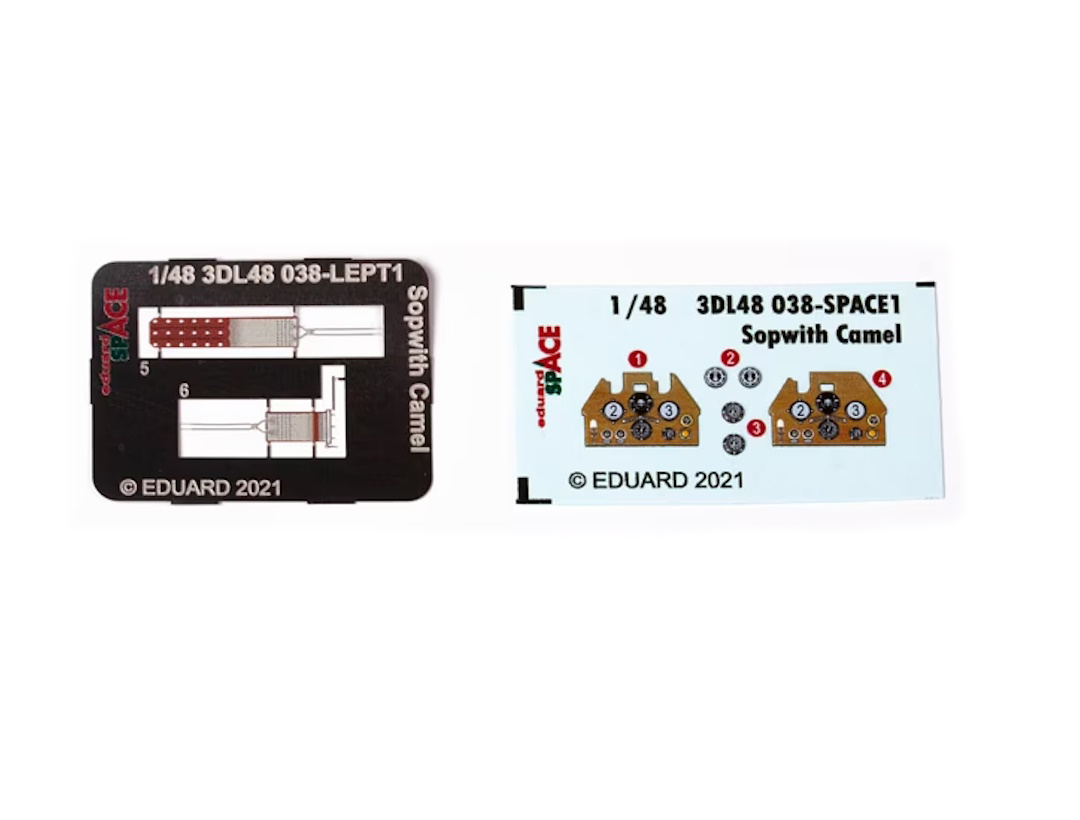 

3DL48038 Eduard 1/48 3D декаль для Sopwith Camel SPACE, Однотонный, 3DL48038