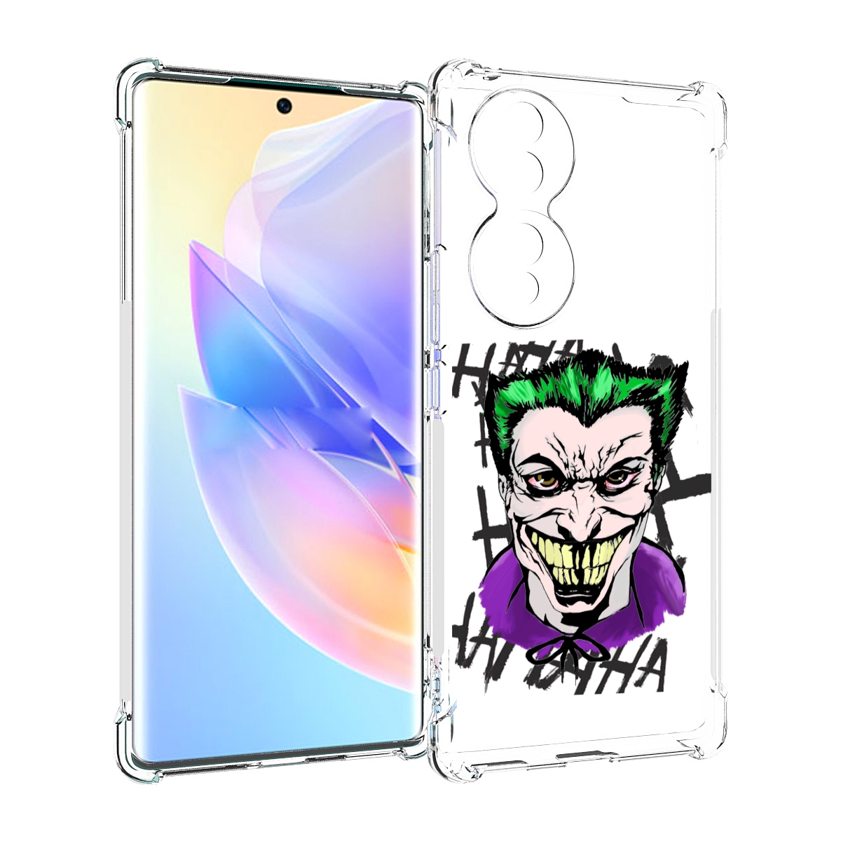 

Чехол MyPads Джокер-крейзи для Honor 70, Прозрачный, Tocco