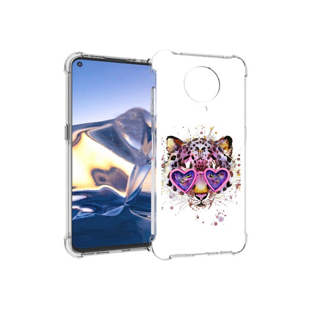 

Чехол MyPads Tocco для Nokia G10 модный леопард (PT171673.98.480), Tocco