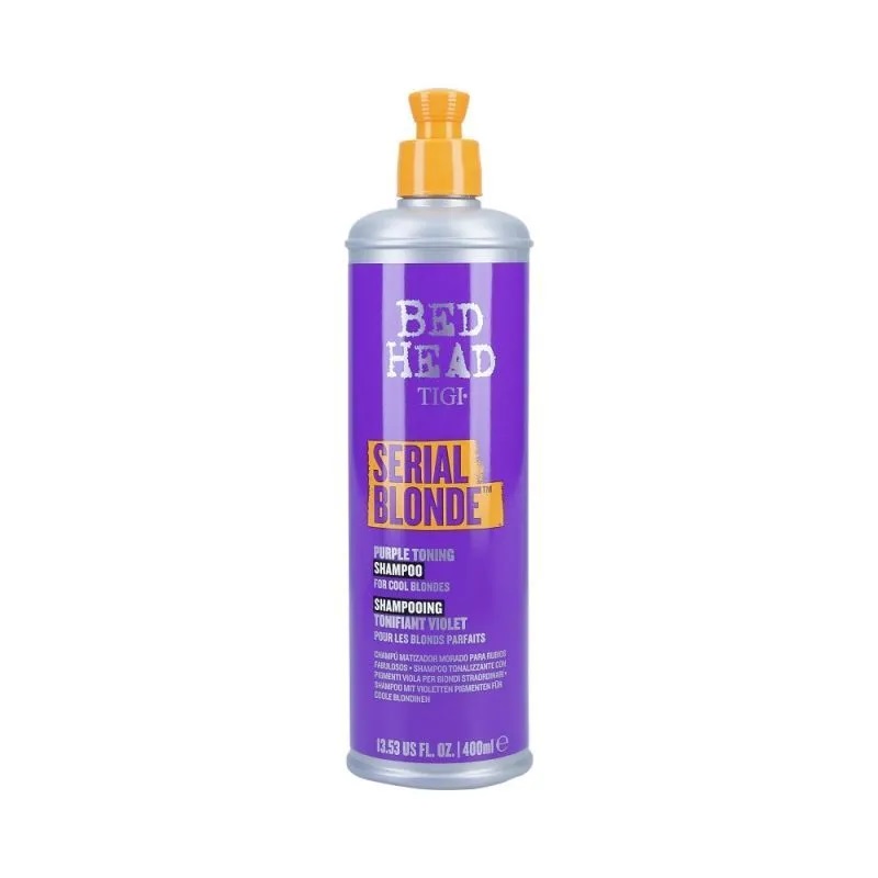 фото Шампунь tigi для блондинок bed head purple toning 400 мл