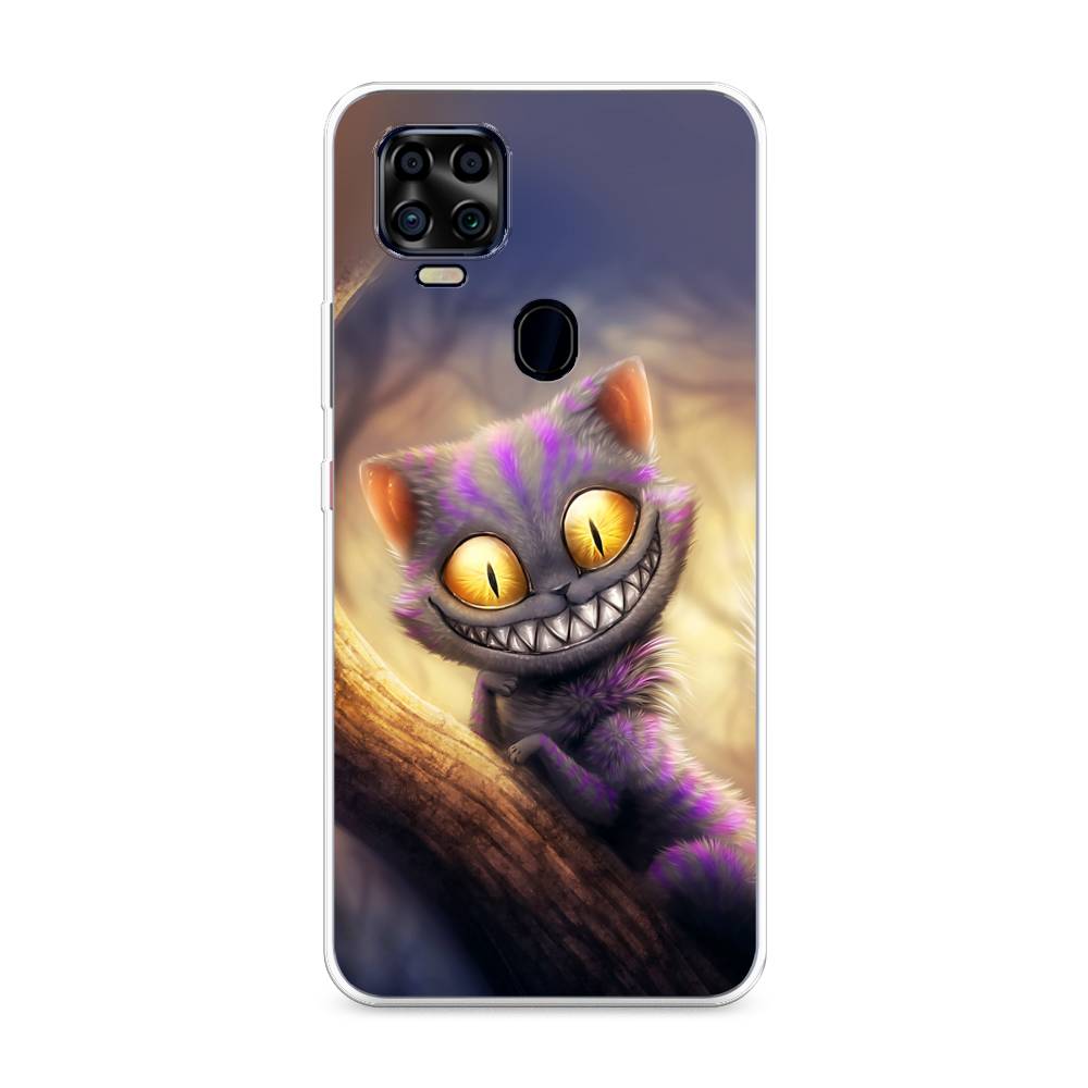 

Чехол Awog на ZTE Blade V2020 4G / ЗТЕ Блэйд V2020 4G "Cheshire Cat", Разноцветный, 134350-1