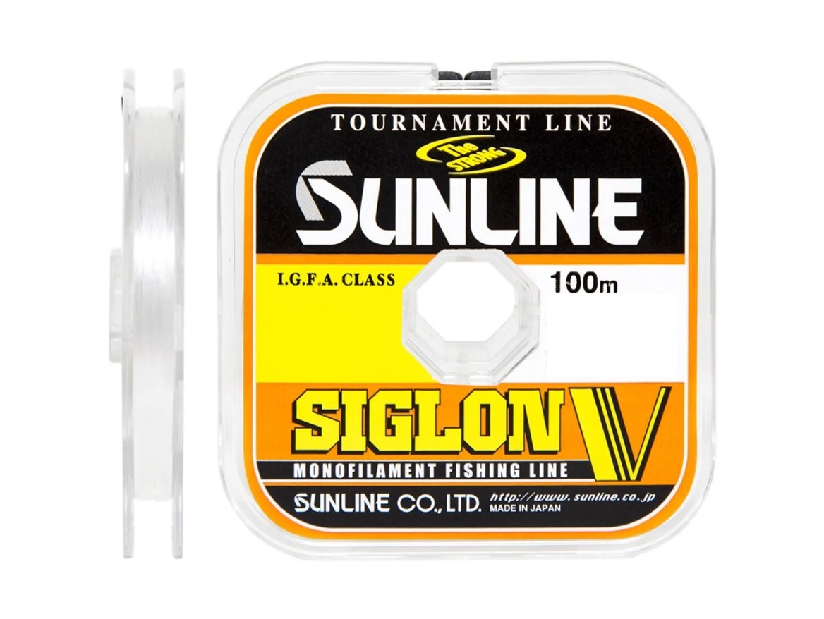 

Леска монофильная SunLine Siglon V 0,57 мм, 100 м, 24 кг, clear, 1 шт., Siglon V
