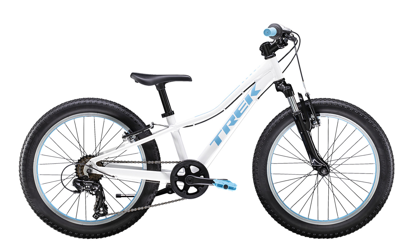 фото Велосипед trek precaliber 20 7sp girls 2021 one size crystal white