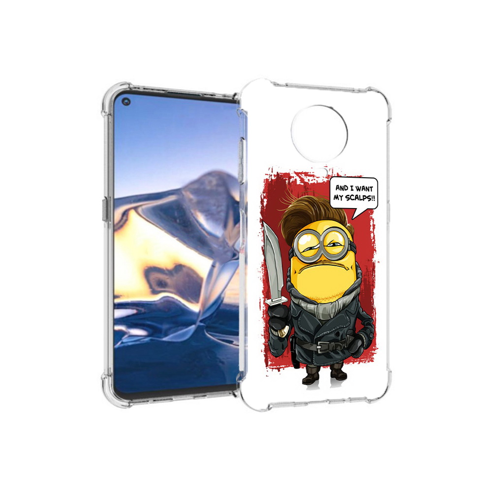 

Чехол MyPads Tocco для Nokia G10 миньон убийца (PT171673.98.477), Tocco